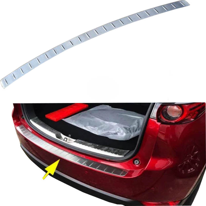 Bumper bescherming Bumperbeschermers Achterbumper beschermer Voor Mazda CX-5 II 2017-en hoger - autoaccessoires24.com